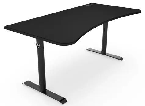 AROZZI ARENA Gaming Desk herní stůl černý / D:160cm / Š: 71-82cm / V: 71-81cm