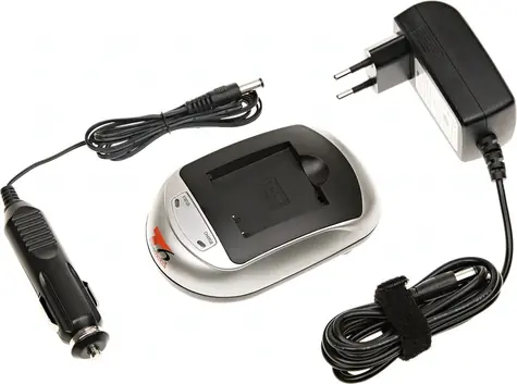 T6 Power Nabíječka pro Sony NP-F330 & 950 / NP-FM50-90 / NP-QM50-90 / BN-V607 / NP-FM55H / 230V / 12V / 1A