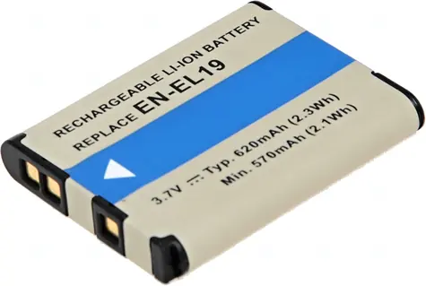 T6 Power Baterie Nikon EN-EL19 / 620mAh / černá