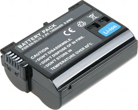 T6 Power Baterie Nikon EN-EL15 / 1400mAh / černá