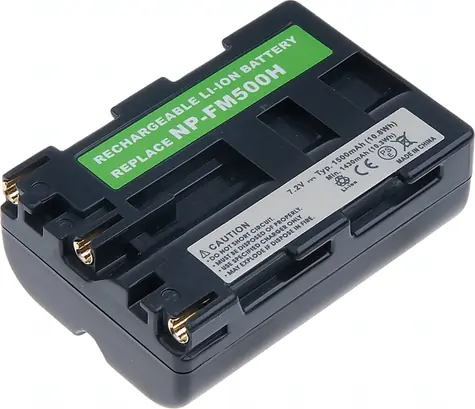 T6 Power Baterie Sony NP-FM500H / 1700mAh / šedá