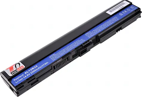 T6 Power Baterie pro Acer Aspire One 725 / 756 / V5-121 / V5-131 / V5-171 / TravelMate B113-E / 4cell / 2500mAh