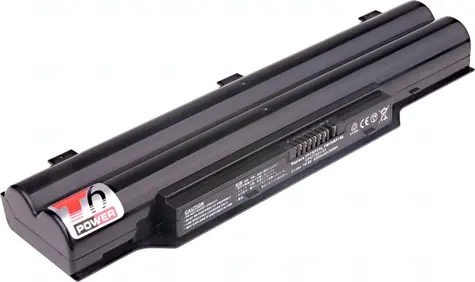 T6 Power Baterie pro Fujitsu LifeBook LH520 / LH530 / AH530 / E741 / PH50 / PH521 / 6cell / 5200mAh