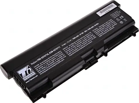 T6 Power Baterie pro Lenovo ThinkPad T410 / T420 / T510 / T520 / L410 / L420 / L510 / L520 / 9cell / 7800mAh