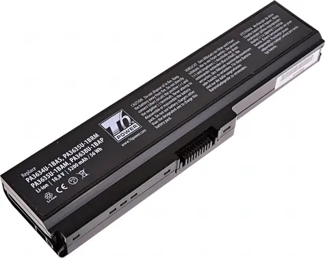T6 Power Baterie pro Toshiba Satellite A660 / C650 / L510 / L630 / L650 / L670 / U400 / U500 / 6cell / 5200mAh