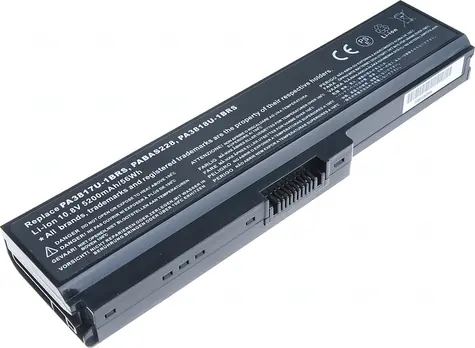 T6 Power Baterie pro Toshiba Satellite L730 / L735 / L740 / L745 / L750 / L755 / L775 / 6cell / 5200mAh