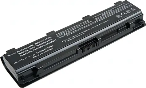 T6 Power Baterie pro Toshiba Satellite C50 / C70 / C800 / C850 / L70 / L800 / M800 / P800 / 6cell / 5200mAh