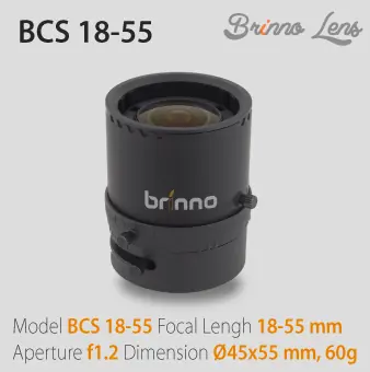 BRINNO BCS 18-55mm F1.2 Aspherický objektiv pro TLC200 Pro