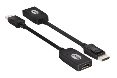 Club3D Adaptér DisplayPort 1.1 na HDMI 1.3 / pasivní / 24cm