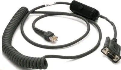 ZEBRA RS232 NCR kabel / kroucený / 2.7m