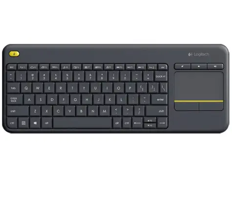 Logitech Wireless K400 Plus US / Bezdrátová klávesnice / Touchpad / USB / US
