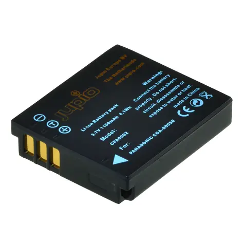 JUPIO Akumulátor pro digitální fotoaparát Panasonic (CGA-S005E & DMW-BCC12) / 1100 mAh