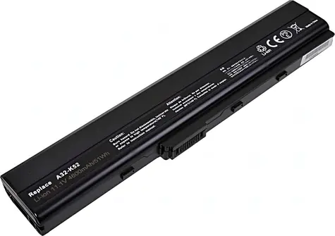 T6 Power Baterie pro Asus A42 / A52 / B53 / K42 / K52 / P52 / N82 / X42 / X52 / 6cell / 4600mAh