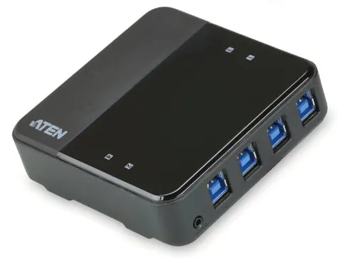 ATEN USB 3.0 Přepínač periferií 4 PC : 4 USB  