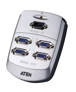 ATEN Video rozbočovač 1PC - 4VGA / 250Mhz