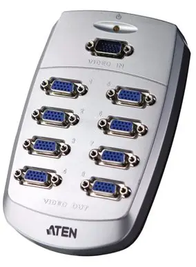 ATEN Video rozbočovač 1PC - 8VGA / 200Mhz