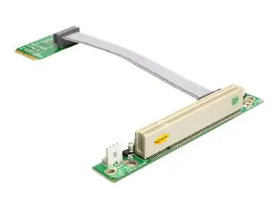 DeLock Riser Card Mini PCI Express > PCI 32 Bit / 5 V / vkládání vlevo