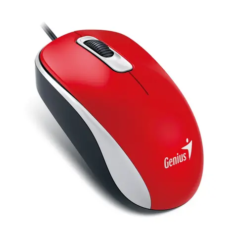 Genius DX-110 červená / drátová / 1000 dpi
