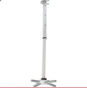 STELL SHO 1091 / Stropní držák pro projektory / výsuvný 60-102cm / náklon 30° / max. 15kg / stříbrný