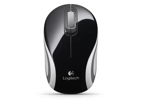 Logitech Wireless Mini Mouse M187 / Bezdrátová mini myš / Černá