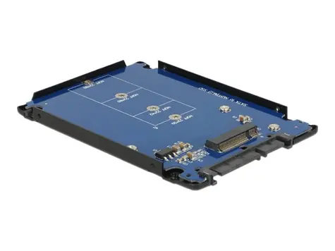 DeLock 2.5” konvertor SATA 22 Pin > M.2 NGFF s pouzdrem