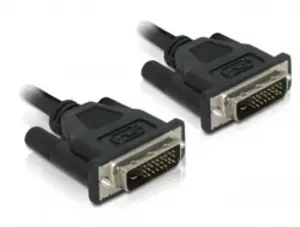 DeLock Kabel DVI 24+1 samec > samec / 0.5 m