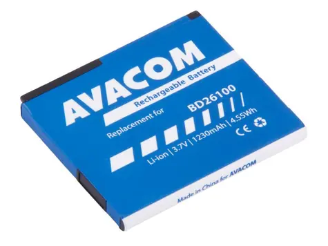 AVACOM Baterie do mobilu HTC Desire HD a HTC Ace / Li-Ion / 3.6V / 1230mAh / náhrada BD26100