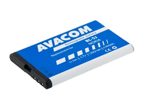 AVACOM Baterie do mobilu Nokia 5230 a 5800 nebo X6 / Li-Ion 3.7V / 1320mAh / náhrada za BL-5J