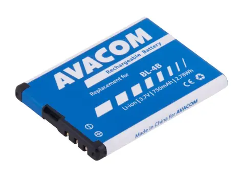 AVACOM Baterie do mobilu Nokia 6111 / Li-Ion / 3.7V / 750mAh / náhrada BL-4B