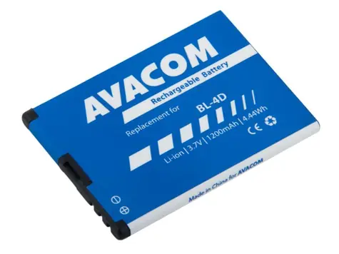 AVACOM Baterie do mobilu Nokia E7 a N8 / Li-Ion / 3.7V / 1200mAh / náhrada za BL-4D