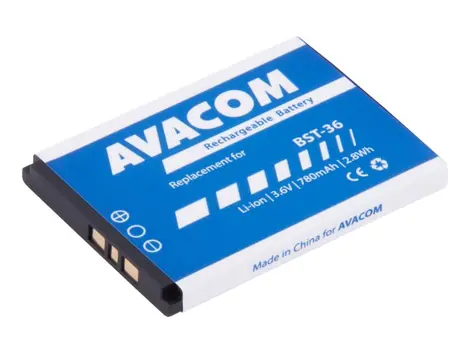 AVACOM Baterie do mobilu Sony Ericsson J300 a W200 / Li-Ion / 3.7V / 780mAh / náhrada BST-36