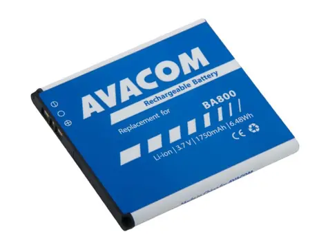 AVACOM Baterie do mobilu Sony Ericsson / Li-Ion / 3.7V / 1750mAh / náhrada BA800