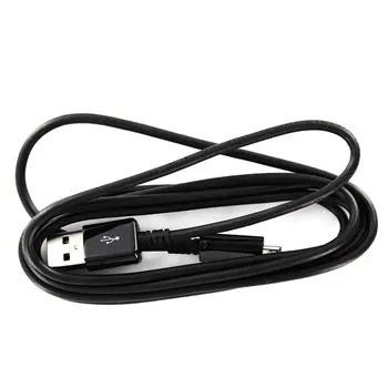 SAMSUNG EC-BDU4EBE microUSB Datový Kabel 1.5m Black (Bulk)