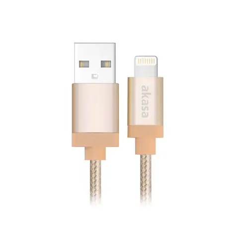 AKASA adaptér USB 2.0 A na Lightning / 100 cm