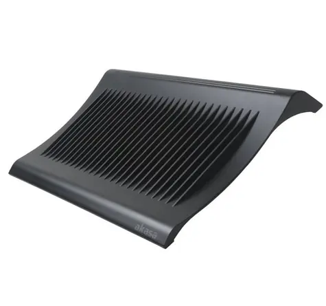 AKASA Gemini / chladicí podložka pro notebook / 1200 rpm / černá