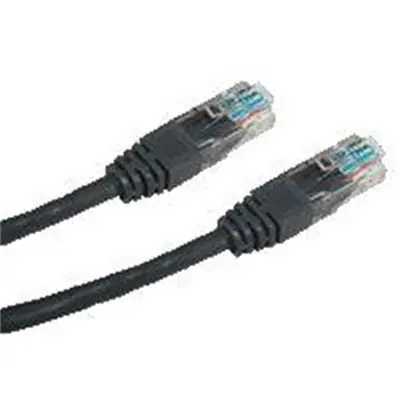 DATACOM Patch kabel UTP CAT5E 3m černý
