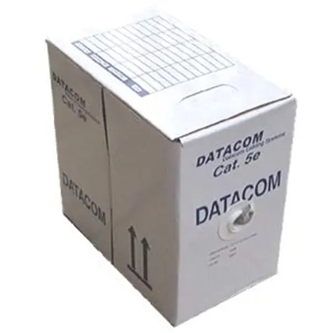 DATACOM UTP kabel CAT5E PVC 305m (licna) černý