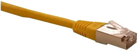 DATACOM Patch kabel FTP CAT5E 0.25m žlutý