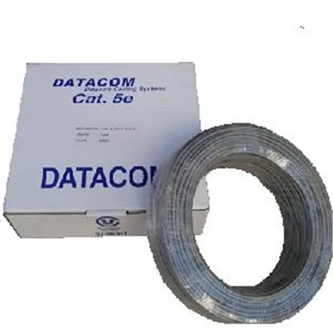 DATACOM UTP drát CAT5E / 100m šedý