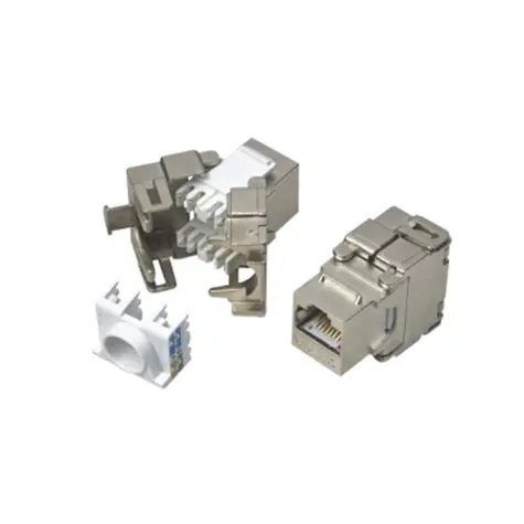 DATACOM Keystone CAT5E (STP) šedá