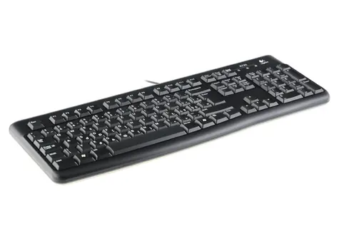 Logitech K120 LT / Multimediální klávesnice / Lithuanian layout / černá