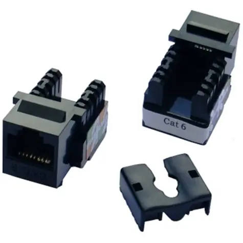 DATACOM Keystone CAT6 černá / UTP