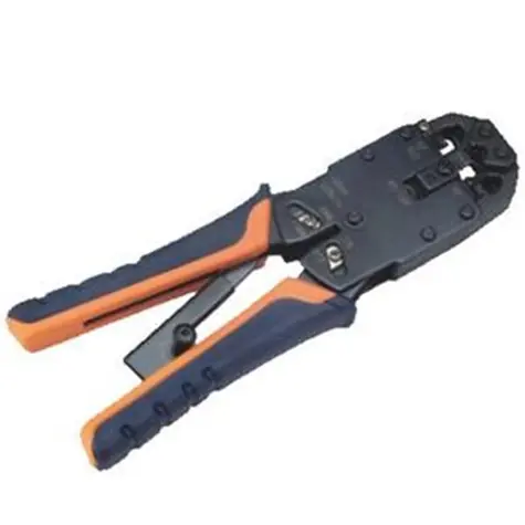 DATACOM Konekt. nástroj PROFI / 4P+6P+8P / račna-rukojeť OR BL