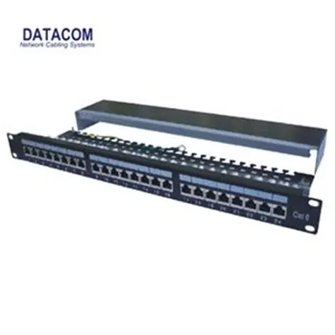 DATACOM Patch panel 24p. CAT6 / 1U / 3x8 / LSA / STP / 19
