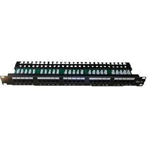 DATACOM Patch panel ISDN 25p. / 1U / Integrovaný / BLACK / 19
