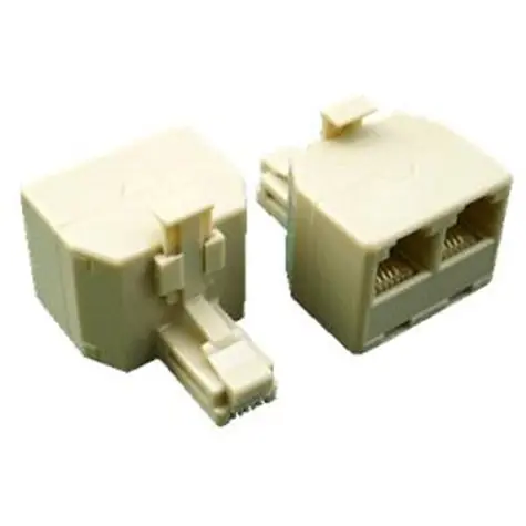 DATACOM Rozdvojka RJ11 / 6p4c / CAT3 / 2xFemale / 1xMale