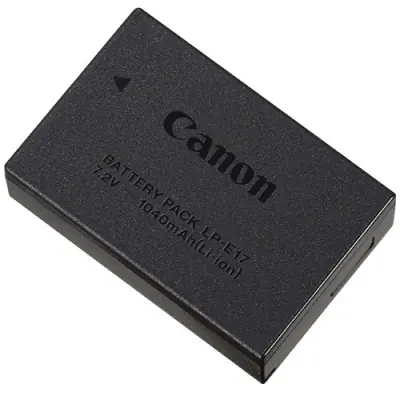 Canon LP-E17 akumulátor pro EOS / modelové řady 200D, 250D, 750D, 760D, 800D, 77D a M3, M5, M6