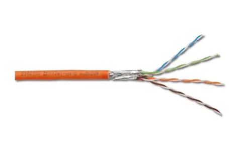 Mcab Cat7 SFTP kabel 3m šedá / PIMF / LSZH 