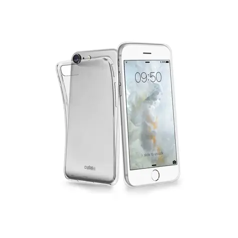 SBS Aero zadní kryt TPU pro Apple iPhone 7 / + ochranná folie / čirá