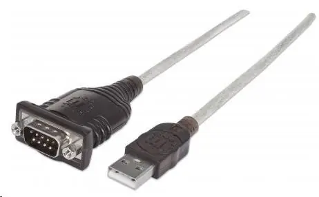 Manhattan USB to Serial Port Adapter Prolific PL-2303RA Chip 1.8m